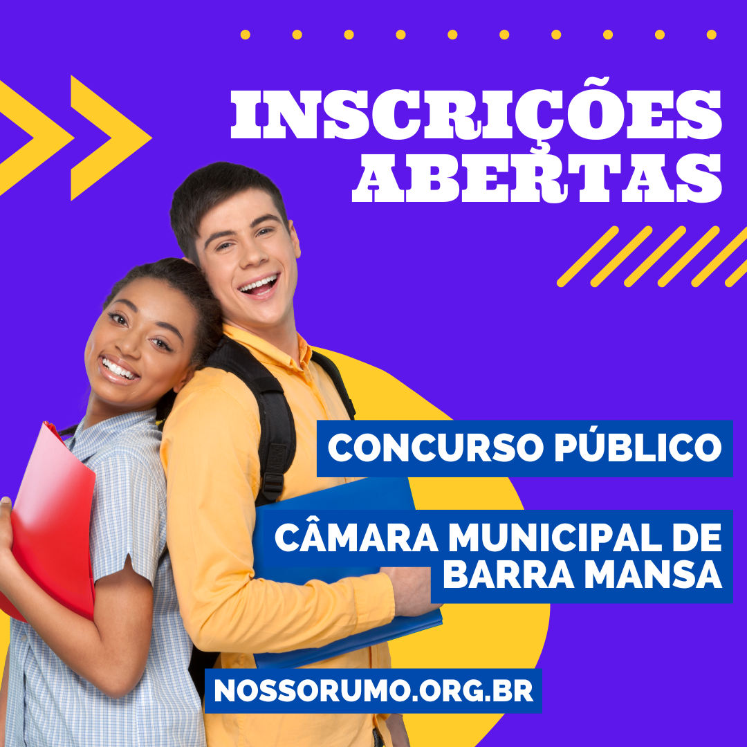 ABERTAS AS INSCRIÇÕES DO CONCURSO 