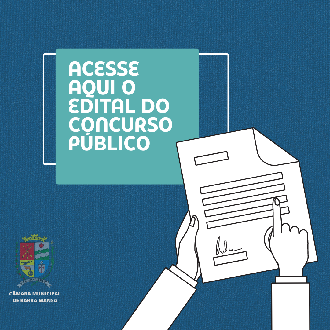 ACESSE AQUI O EDITAL DO CONCURSO