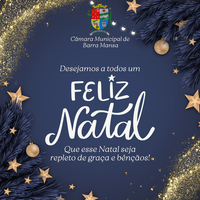 Feliz Natal ao povo barra-mansense